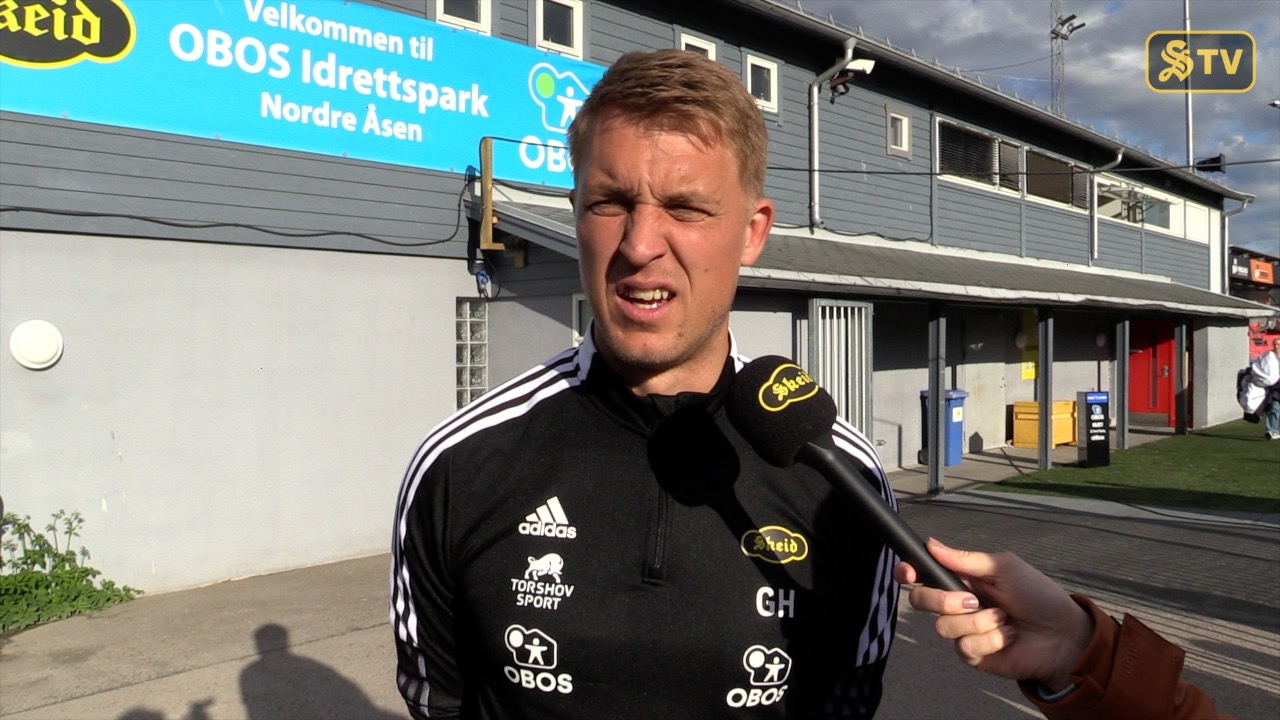Intervju med trener Gard Holme etter Skeid - Sandnes Ulf
